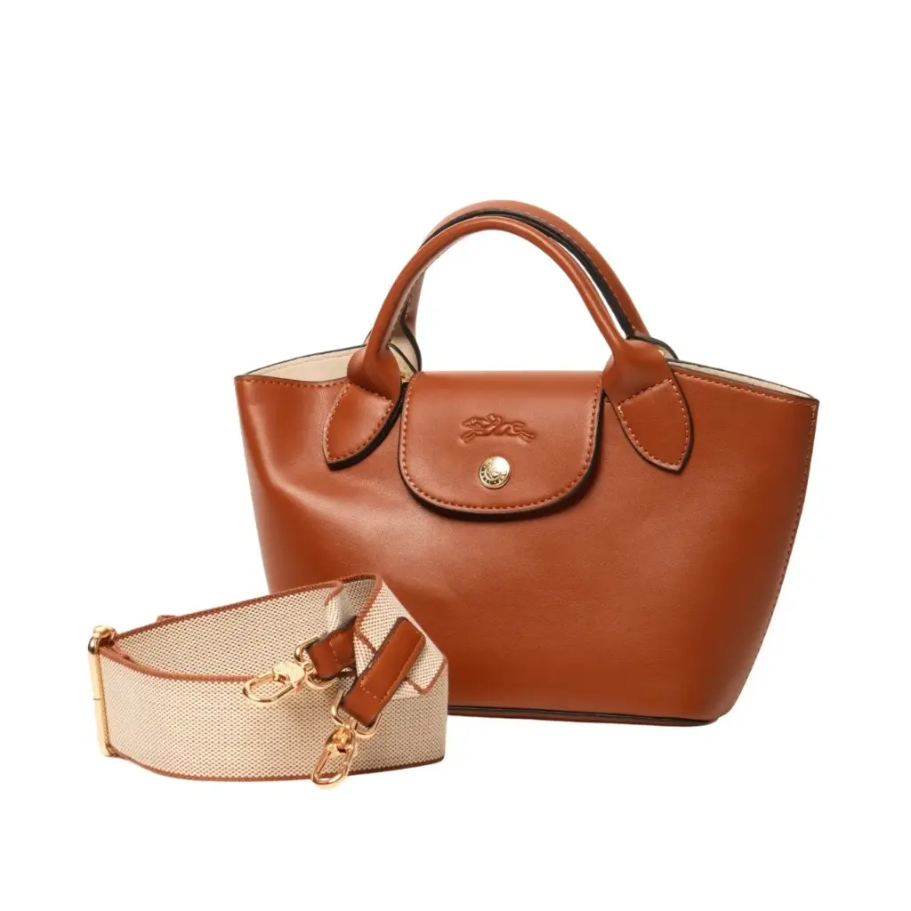 Longchamp Épure XS Tote Bag Colour: Cognac Brown (Ready)