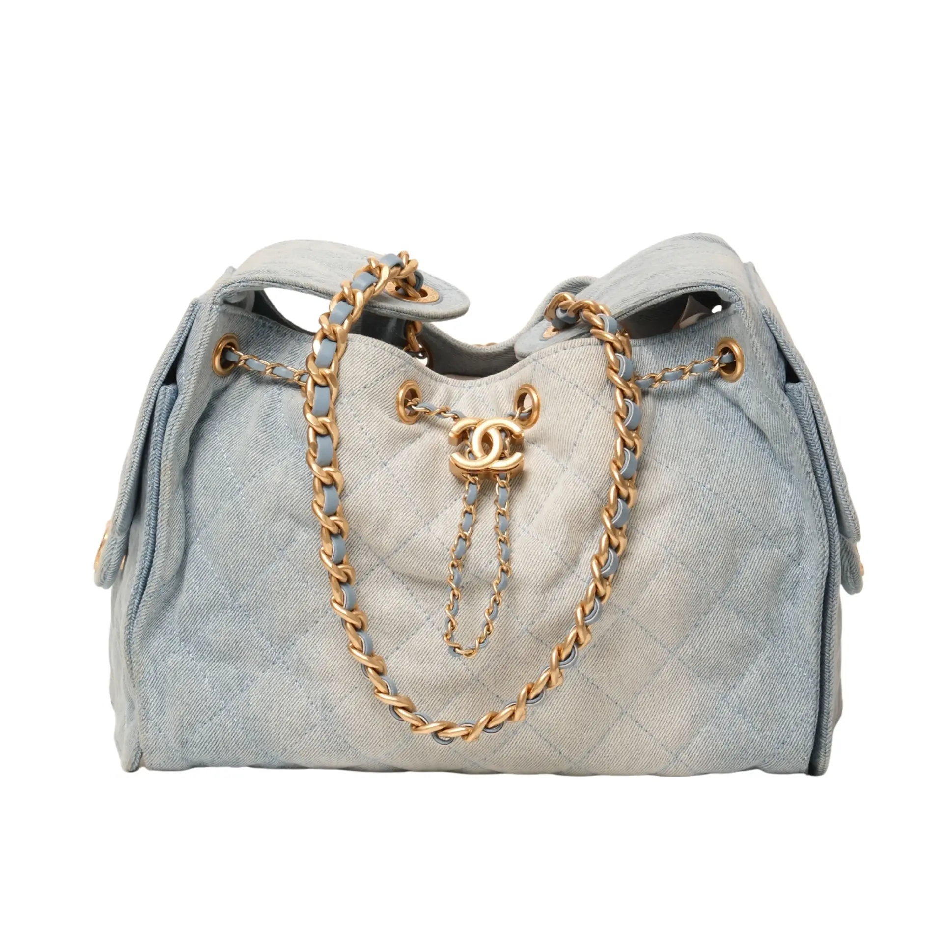 Chanel 25 Small Handbag Washed Denim (Pre Order)